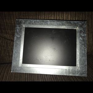 Mail holder with chalkboard front